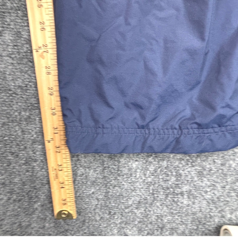 Nike Mens Navy Blue Nylon Cargo Track Pants Jersey Lined Straight Leg Medium - Picture 9 of 10